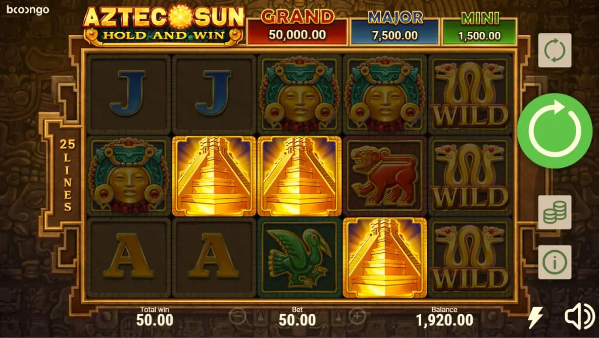 бонус aztec sun