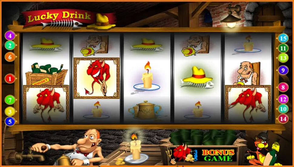 бонус lucky drink