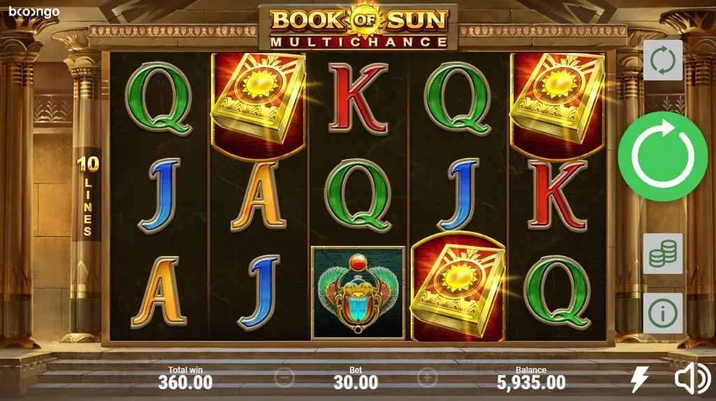 Игровой автомат Book of Sun Multichance