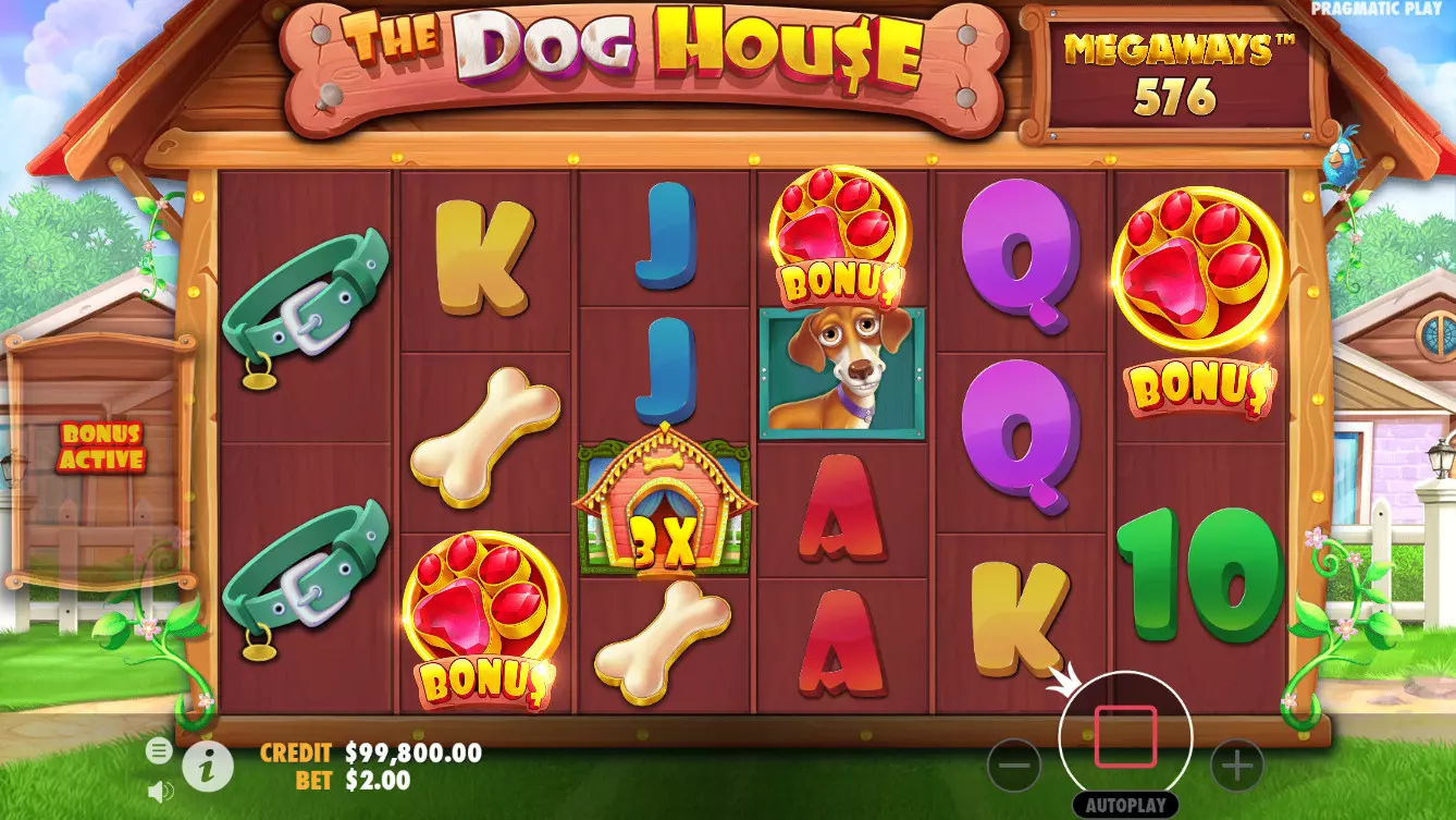 scatter The Dog House Megaways